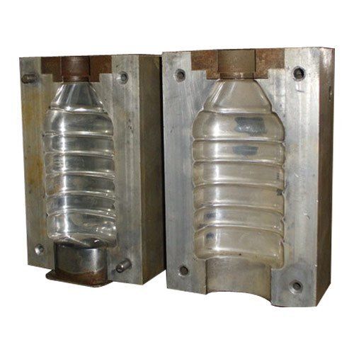 White 45 Hrc Plastic Bottle Blow Mould