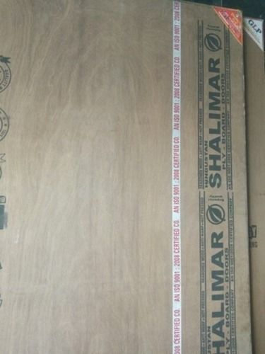 4x8 Foot 8 Mm Thick Rectangular Printed First Class Shalimar Plywood Board