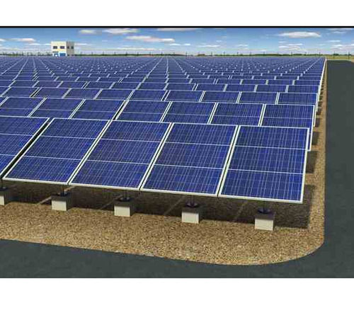 Grid Tie Commercial Solar Plant Panels