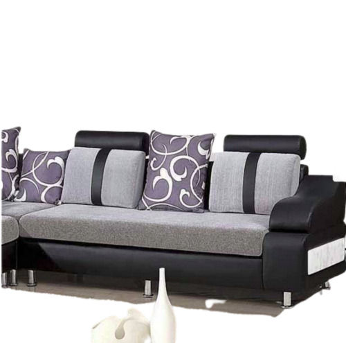 Black And Purple Stylish Leather Sofa Cover 