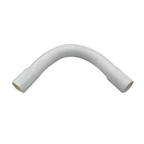 White Male Connection Round Lightweight Aisi Standard Elbow Pvc Conduit Bend