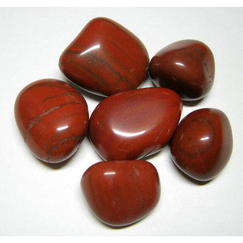 Polished Red Pebble Stone For Garden Decoration