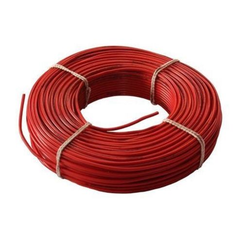 Long Lasting Flexible Durable Red Color Copper PVC Wire