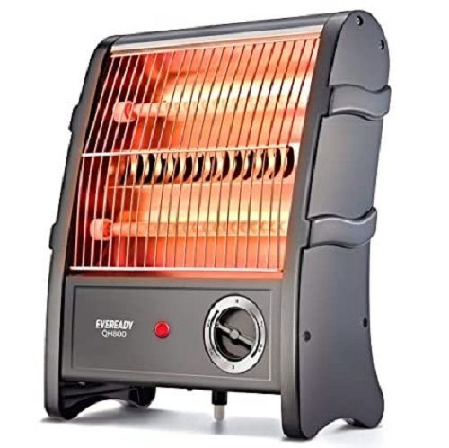 800 Watt Black Eveready Room Heater