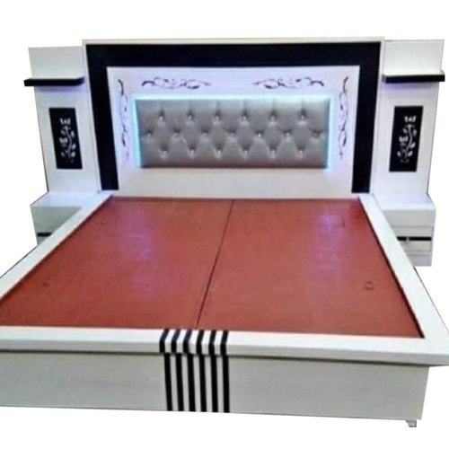 Royal Teak Wood High Gloss Designer Double Bed at Best Price in Pune
