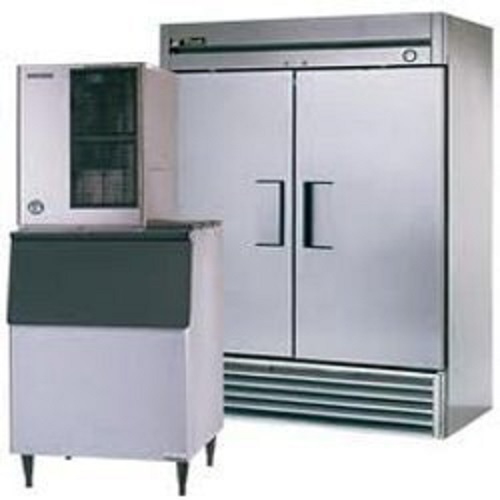 Stainless Steel Sag Double Door Commercial Refrigerators, Electricity