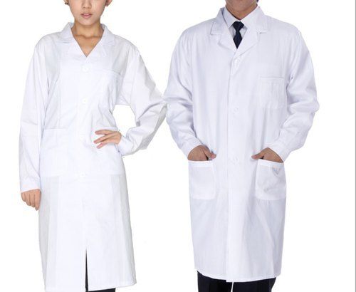 White Poly Cotton Medical Doctor Uniform