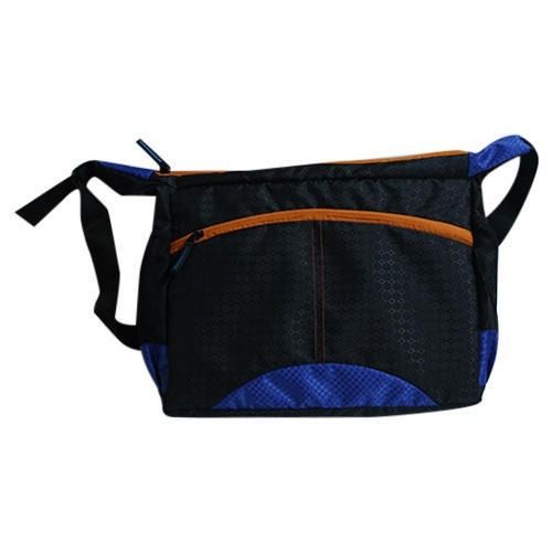 Multi Color 21.59X0.16 X11.43Cm Pain Nylon Handle Moisture Proof Zipper Gym Bag