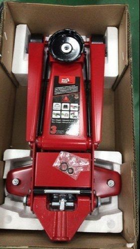 3 Ton Big Red Hydraulic Garage Jack, Minimum Height: 130 mm