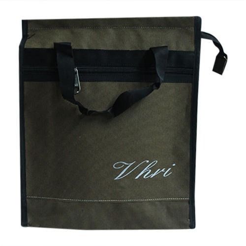 5 Kg Capacity Dual Compartment Polyester Handle Zipper Nylon Lunch Bag