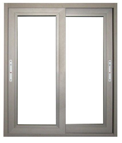 Water Resistant Double Glass Door Horizontal Sliding Windows with Aluminum Frame