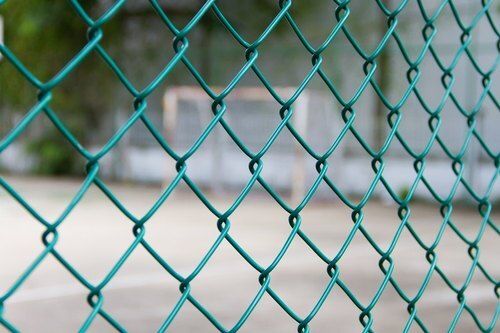 Long Lasting Manual Galvanized Iron 3" Pvc Coated Chain Link Fence