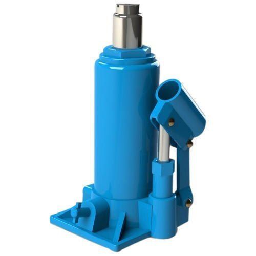 Blue Titan Alloy Steel 8 Ton Hydraulic Bottle Jack, Hydraulic Lift: 150 Mm