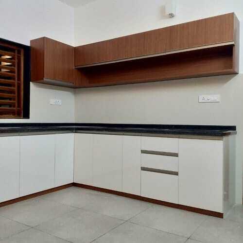 L Shaped Modular Kitchen