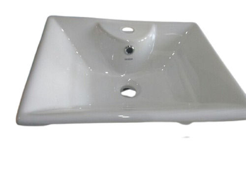 Non Breakable 20x17 Inch Size Glossy Finished Wash Basin For Bathroom