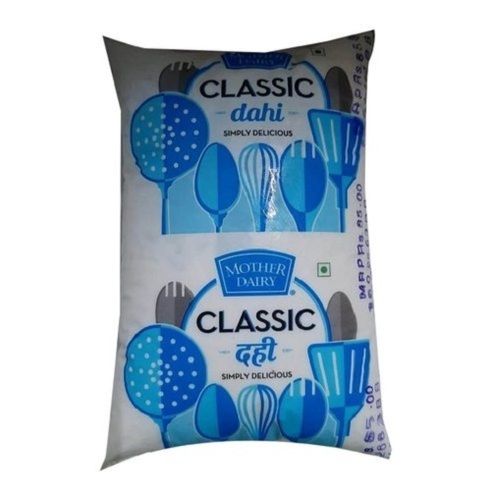 1 Kg Mother Dairy Classic Dahi, Packaging Type: Pouch