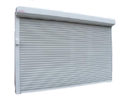 10x6 Feet 3 Mm Thick Powder Coated Aluminum Manual Rolling Shutter