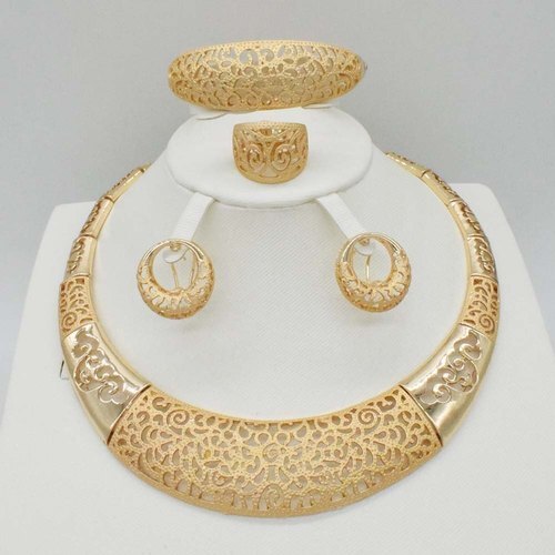 22K Golden 15G Gold Necklace, Occasion Party Wear at Best Price in