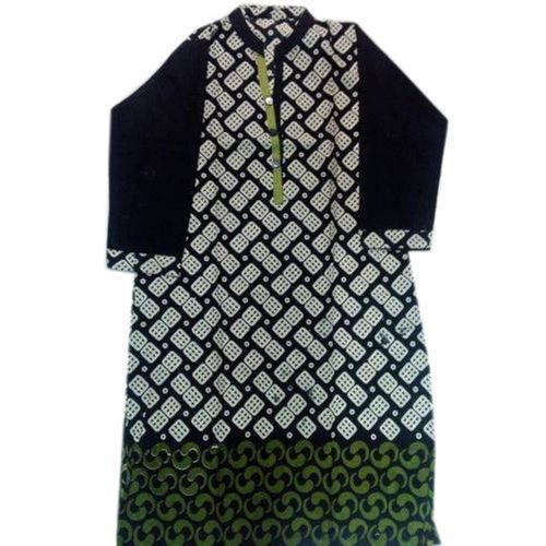 Casual Wear 3/4rth Sleeves Classic Printed Cotton Kurtis For Women 