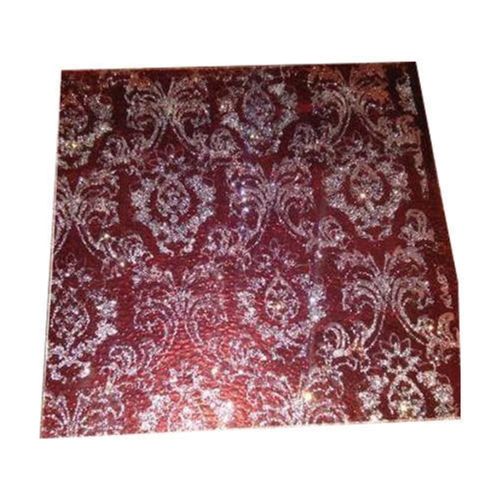 Maroon Designer Fiberglass Sheet For Sturdy Construction At Home Crack Resistance