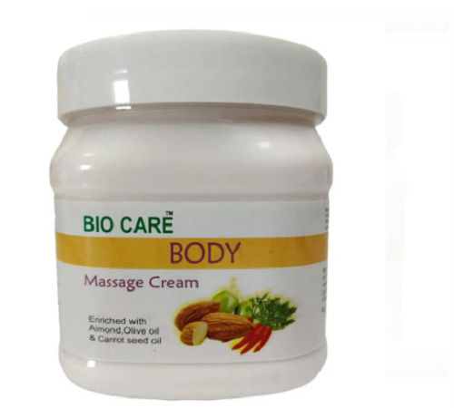 Enriched With Almond Olive And Carrot Seed Oil Biocare Body Massage Cream