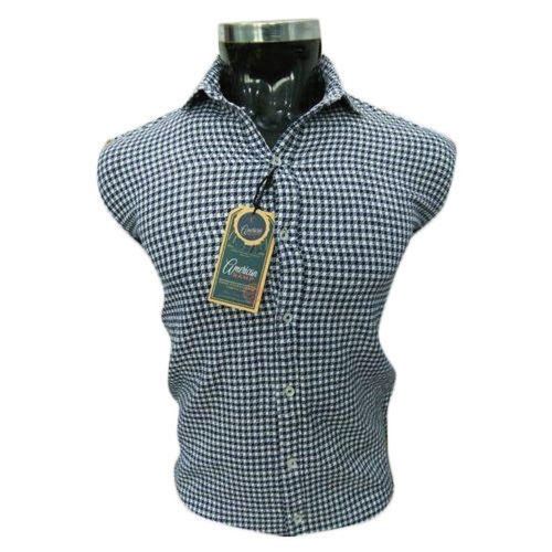 Formal Wear Breathable Full Sleeves Classic Collar Men'S Cotton Check Shirt Age Group: 25-45