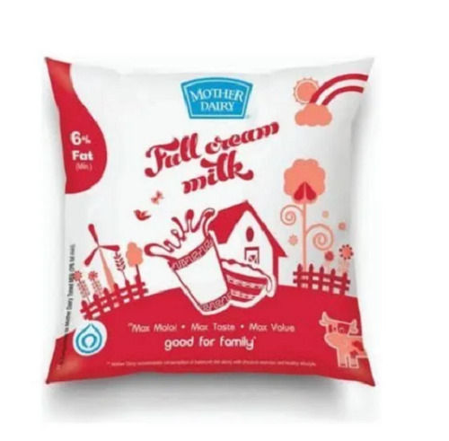 Full Cream Mother Dairy Milk, Packet