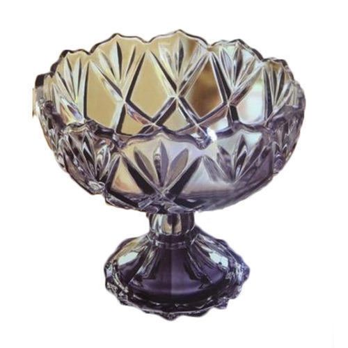 Glossy Finish Crack Resistant Transparent Glass Fruit Bowls