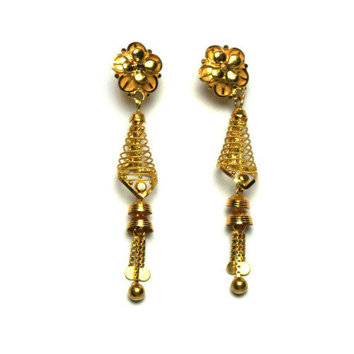 14 grams jhumka   Gold earrings designs Gold necklace designs Gold  jewelry fashion