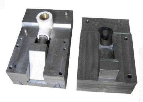 Hydraulic Grey Iron Rectangular Abs Elbow Injection Molding Die (120 Kg) Application: Industrial