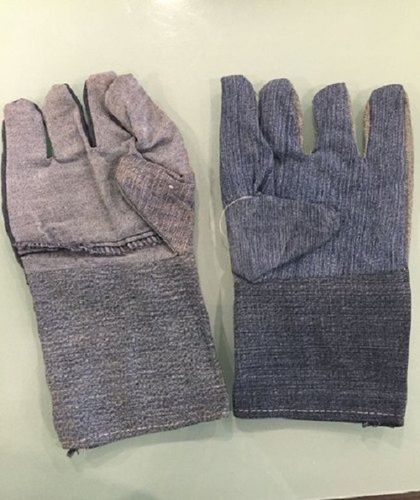 Comfortable Washable Jeans Full Finger Hand Gloves