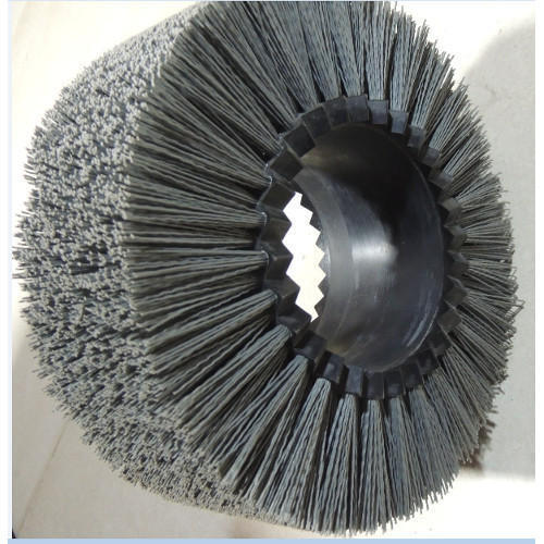 Portable Durable Nylon Grey Abrasive Filament Brush For Cleaning