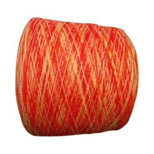 Orange Acrylic Blended Yarn