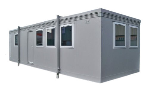 Cotton Paint Coated Rust And Weather Proof Rectangular Modular Steel Portable Cabins