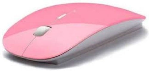 Pink Wireless Mouse Use For Computer