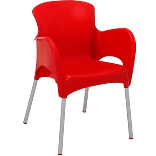 Automatic Pvc Plastic Material Modern Design Non Foldable Chair For Restaurant