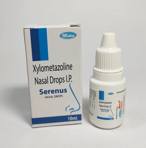 Serenus Xylometazoline Nasal Drop For Congestion, Allergic Rhinitis, And Sinusitis, 10 ML