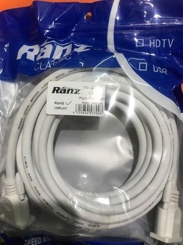 White Color VGA Cable