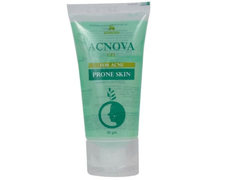 Black Acnova Acne And Pimple Control Antiseptic Face Gel With Aloe Vera Extract, 50 Ml