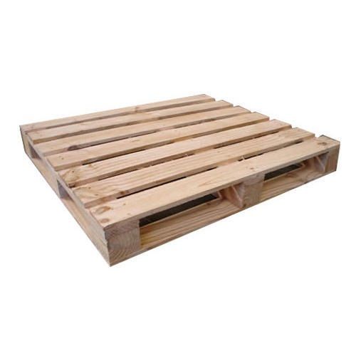 Heavy-Duty Rectangular Portable Termite Resistant Solid Babool Wood Pallet