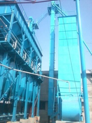 Standard Blue Color Paddy Steaming Plant