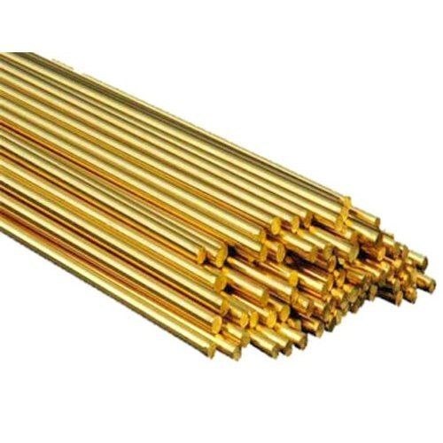 Glossy Finish Corrosion Resistant Solid Brass Round Rod for Industrial