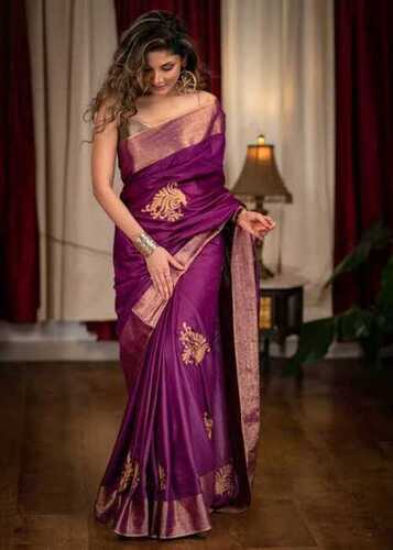 Cotton silk saree 