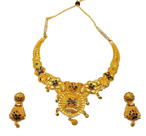 Designer Traditional Stylish Elegant Artificial Necklace And Earring Set For Women