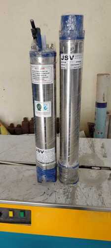 Silver Electric Submersible Pump For Agricultural And Industrial Use, 1 Year Warranty