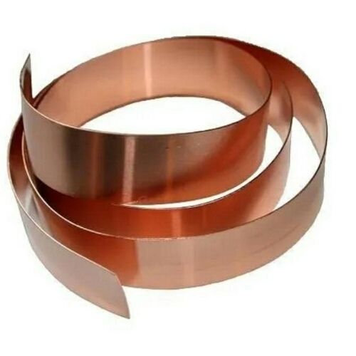 Good Quality Electrical Bare 50 X 6 Mm Copper Strip For Earthing, 50 Mm Size