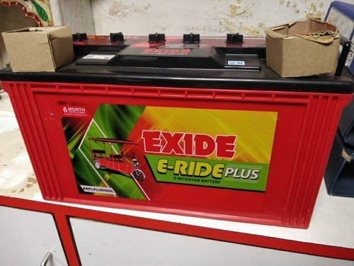 Exide E-Ride Rickshaw Battery Battery Capacity: 81   100Ah Ampere-Hour  (Ah)