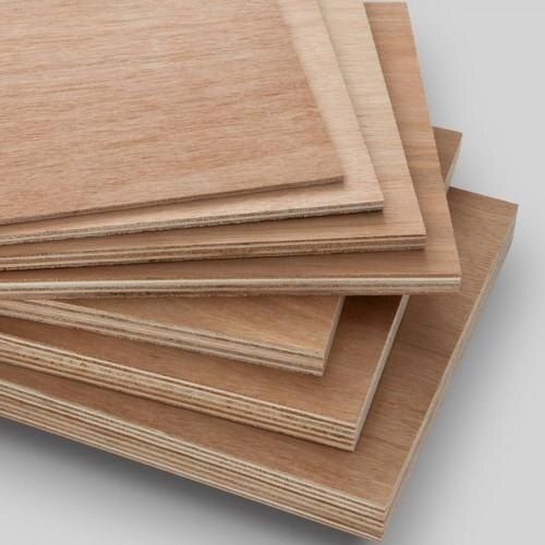 Termite Resistance Light Brown Plywood Sheets