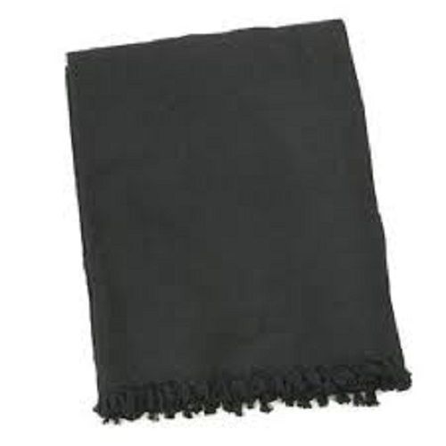 Art Paper Mens Black Plain Shawls Kashmiri