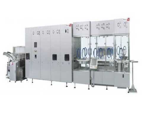 Powder Coated Ms Fully Automatic Injectable Vial Filling Line, 415 V Ac/ 50 Hz Grade: First Class